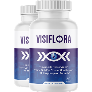 VisiFlora Eye Health Supplement Bottle